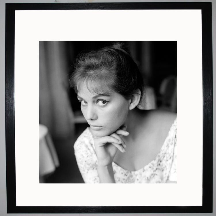 Claudia Cardinale Framed Art Print by Silver Screen Stars
