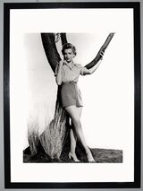 Deborah Kerr Framed Art Print by Silver Screen Stars