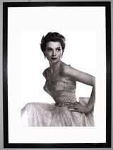 Deborah Kerr Framed Art Print by Silver Screen Stars