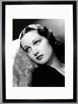 Dorothy Lamour Framed Art Print by Silver Screen Stars