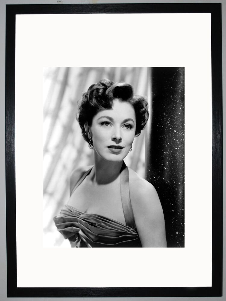 Eleanor Parker Framed Art Print by Silver Screen Stars