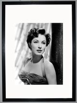 Eleanor Parker Framed Art Print by Silver Screen Stars