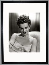 Eva Gabor Framed Art Print by Silver Screen Stars