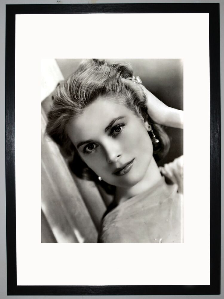 Grace Kelly Framed Art Print by Silver Screen Stars