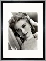 Grace Kelly Framed Art Print by Silver Screen Stars