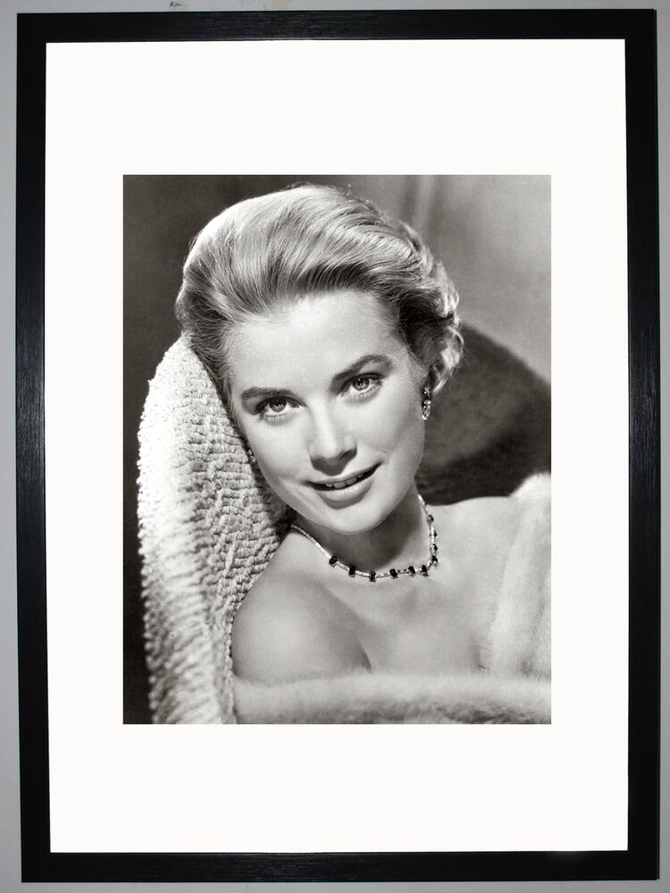 Grace Kelly Framed Art Print by Silver Screen Stars