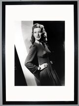Greer Garson Framed Art Print by Silver Screen Stars
