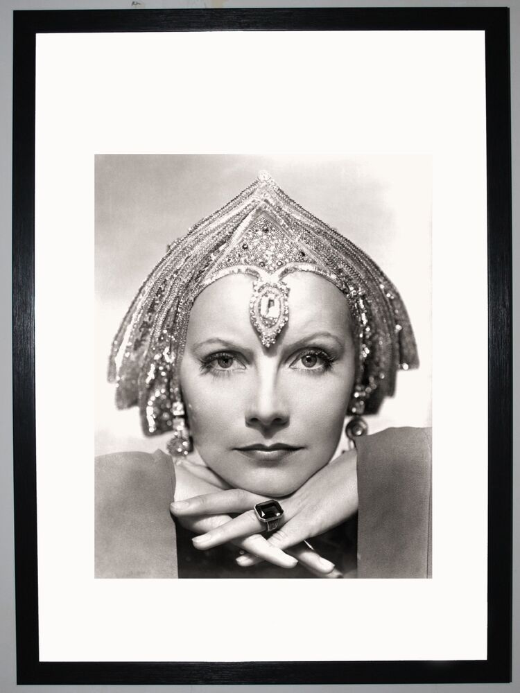 Greta Garbo Framed Art Print by Silver Screen Stars
