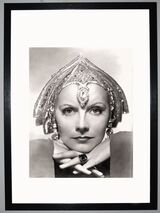 Greta Garbo Framed Art Print by Silver Screen Stars