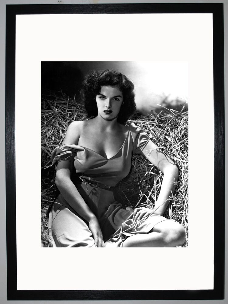 Jane Russell Framed Art Print by Silver Screen Stars