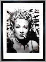 Marlene Dietrich Framed Art Print by Silver Screen Stars
