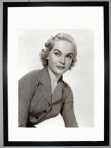 Shirley Eaton Framed Art Print by Silver Screen Stars
