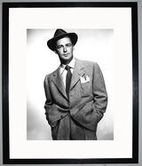 Alan Ladd Framed Art Print by Silver Screen Stars