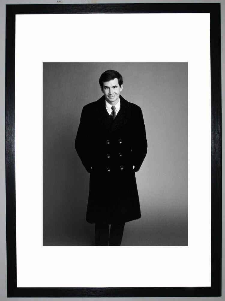 Anthony Perkins Framed Art Print by Silver Screen Stars