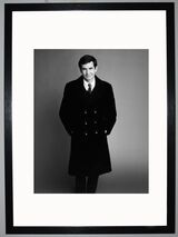 Anthony Perkins Framed Art Print by Silver Screen Stars