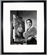 Anthony Quinn Framed Art Print by Silver Screen Stars