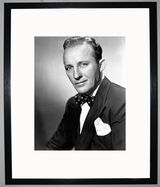 Bing Crosby Framed Art Print by Silver Screen Stars
