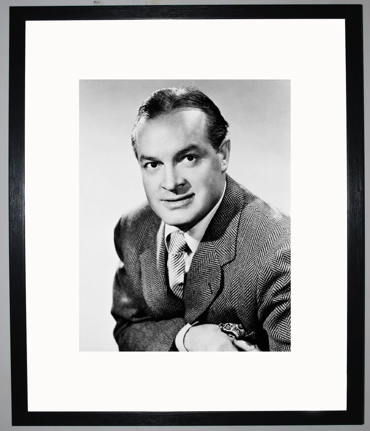 Bob Hope Framed Art Print by Silver Screen Stars