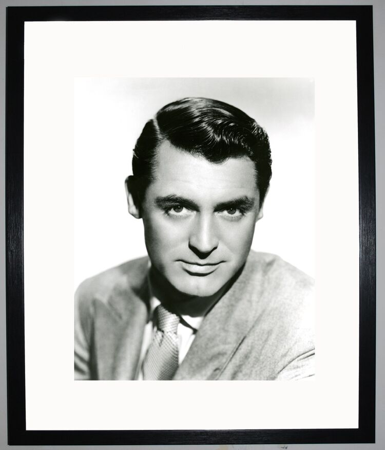 Cary Grant Framed Art Print by Silver Screen Stars