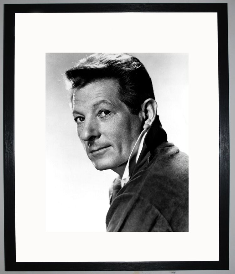 Danny Kaye Framed Art Print by Silver Screen Stars