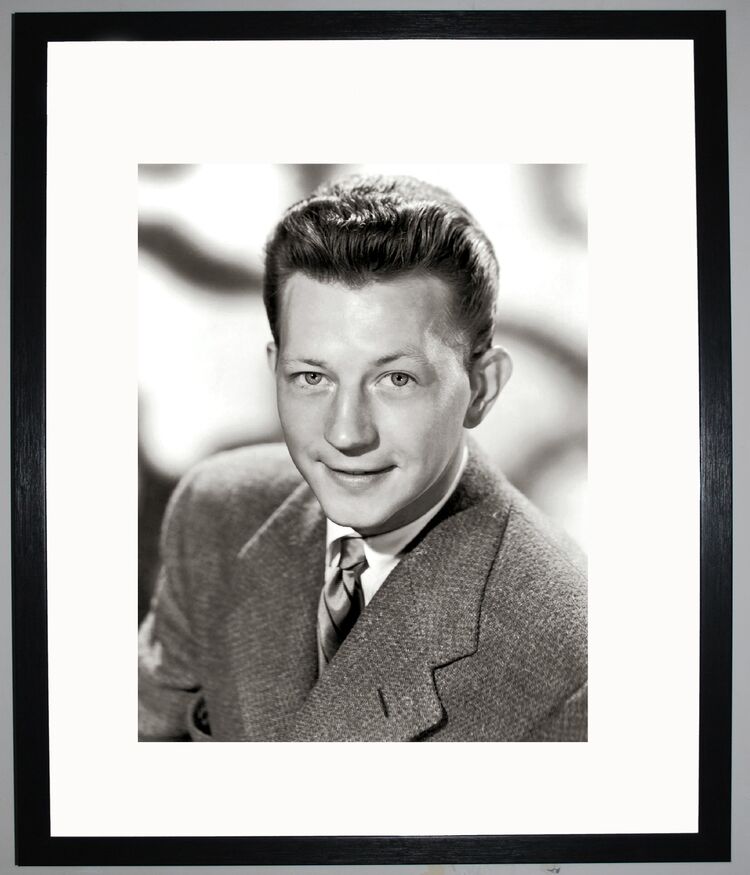 Donald O'Connor Framed Art Print by Silver Screen Stars