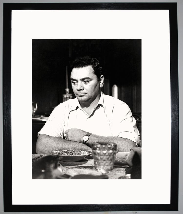 Ernest Borgnine Framed Art Print by Silver Screen Stars