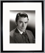Gregory Peck Framed Art Print by Silver Screen Stars