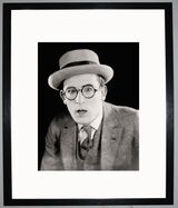 Harold Lloyd Framed Art Print by Silver Screen Stars