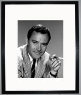 Jack Lemon Framed Art Print by Silver Screen Stars
