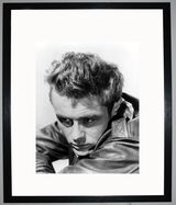 James Dean Framed Art Print by Silver Screen Stars