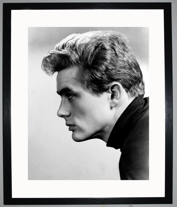 James Dean Framed Art Print by Silver Screen Stars