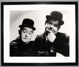 Laurel and Hardy Framed Art Print by Silver Screen Stars