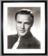 Marlon Brando Framed Art Print by Silver Screen Stars