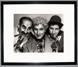 Marx Brothers Framed Art Print by Silver Screen Stars