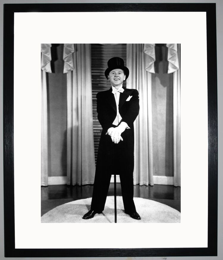 Mickey Rooney Framed Art Print by Silver Screen Stars