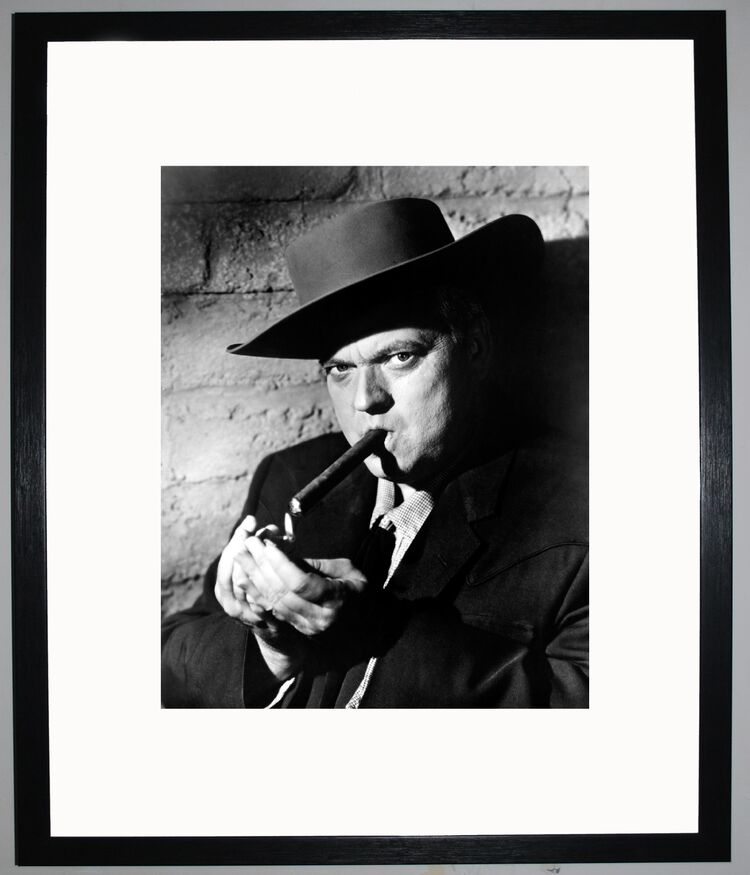 Orson Welles Framed Art Print by Silver Screen Stars