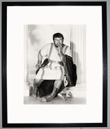 Peter Ustinov Framed Art Print by Silver Screen Stars