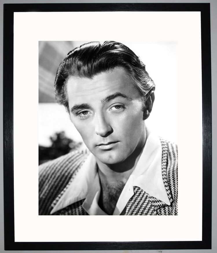 Robert Mitcham Framed Art Print by Silver Screen Stars