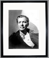 Ronald Colman Framed Art Print by Silver Screen Stars