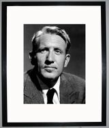 Spencer Tracy Framed Art Print by Silver Screen Stars