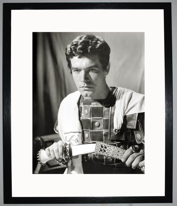 Stephen Boyd Framed Art Print by Silver Screen Stars