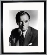 Van Heflin Framed Art Print by Silver Screen Stars
