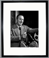 Walt Disney Framed Art Print by Silver Screen Stars