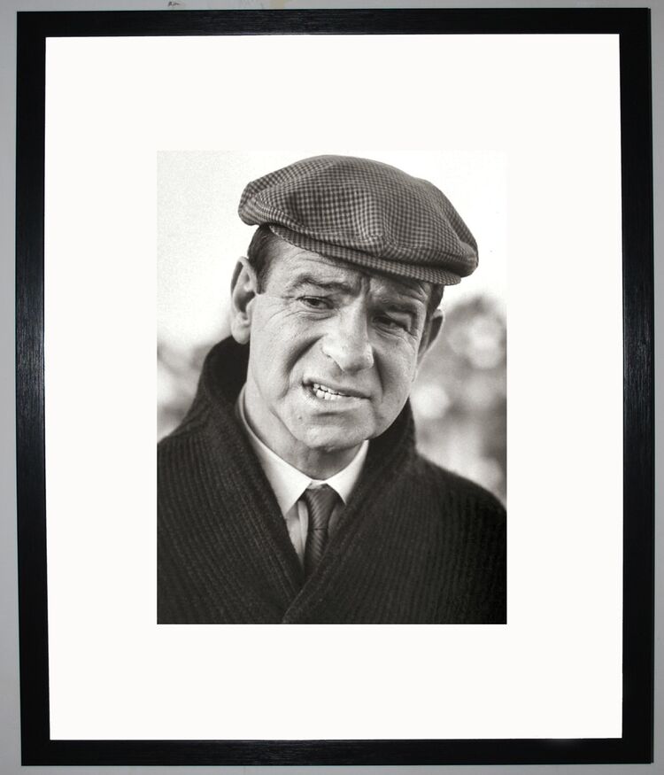 Walter Matthau Framed Art Print by Silver Screen Stars