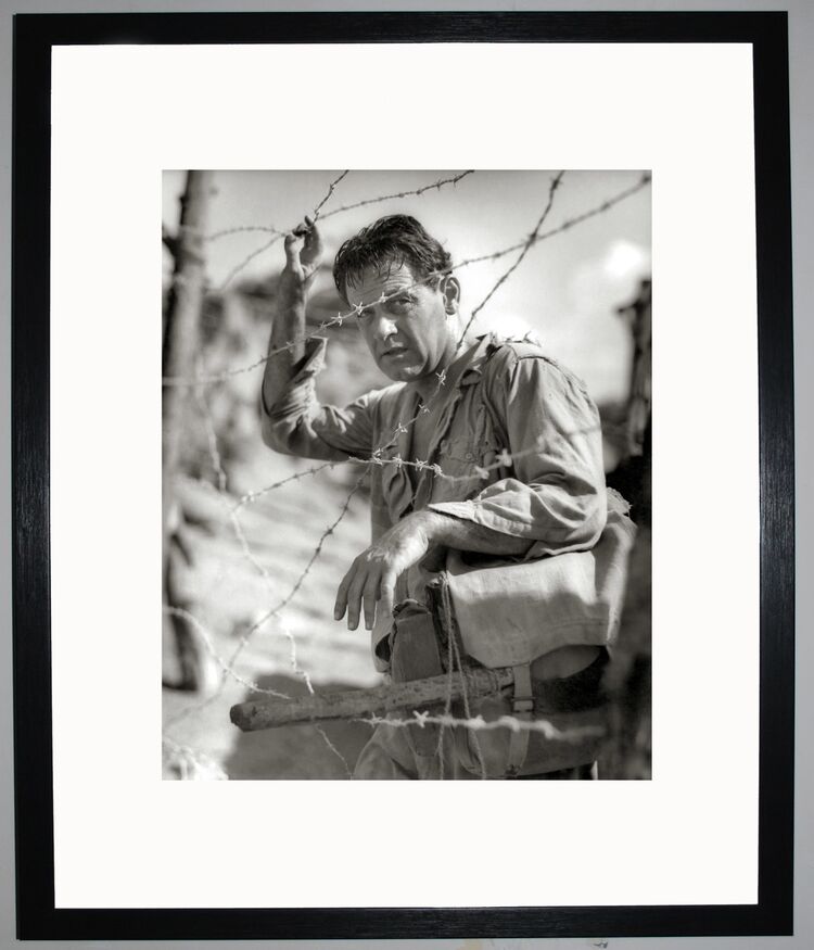 William Holden Framed Art Print by Silver Screen Stars