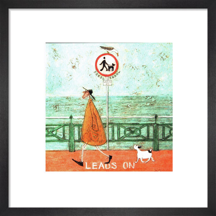 Rebel, Rebel Framed Art Print by Sam Toft