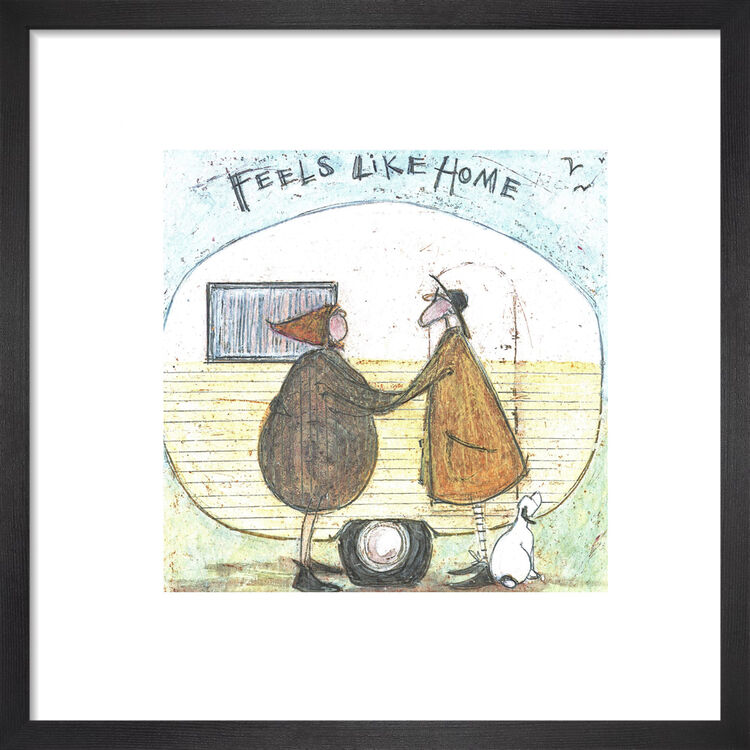 Feels Like Home Framed Art Print by Sam Toft