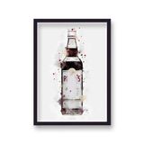 Pimms Graphic Splash Print Roku Inspired Framed Art Print