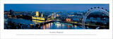 London (London Eye) Panoramic Art Print by James Blakeway Panoramas