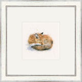 Winters Tale (Fox) - Foxes Framed Limited Edition Art Print by Kay Johns